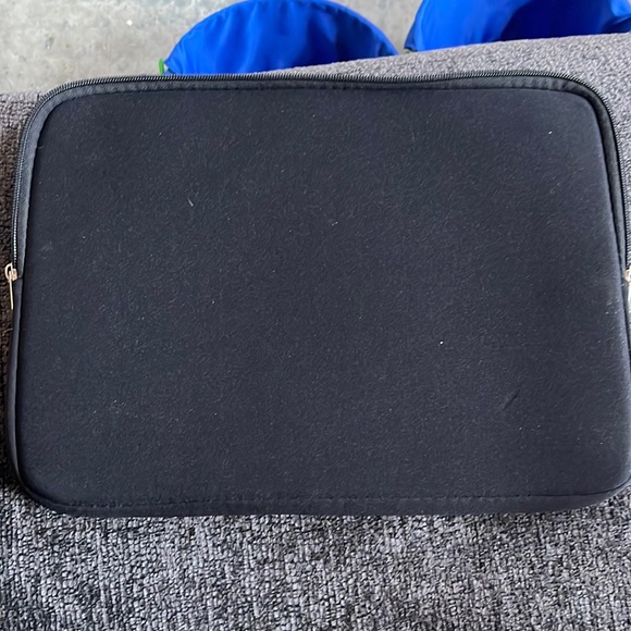 Other - Super soft black zip up laptop case. NWOT